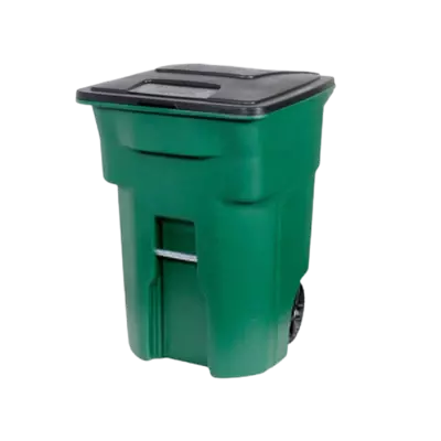 picture of a green waste bin