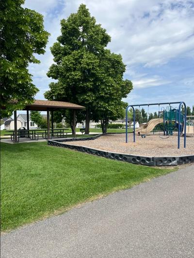 Playground Equipment and Pavilion