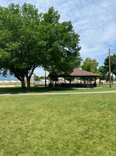 View of Large Pavilion and Green Space
