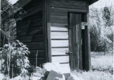 Picture of old out house