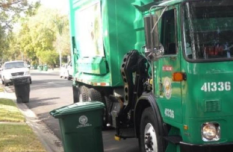 Recycling truck