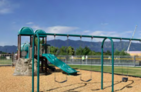 Park playground set