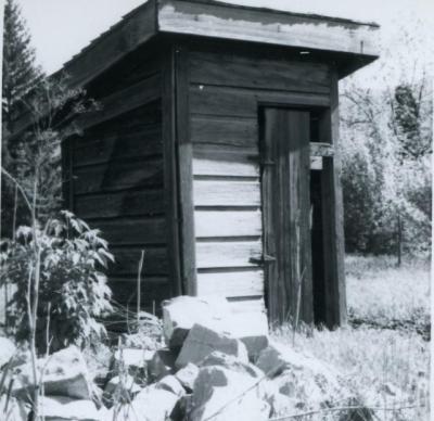 Picture of old out house